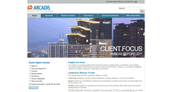 Desktop Screenshot of annual-report-2011.arcadis.com